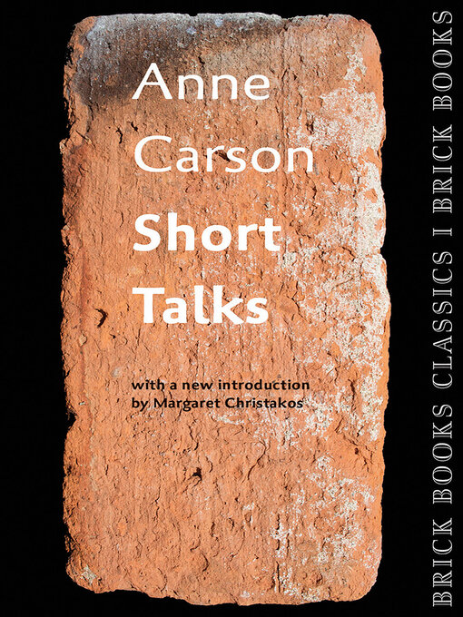 Cover image for Short Talks